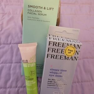 Set of Three Facial Items.